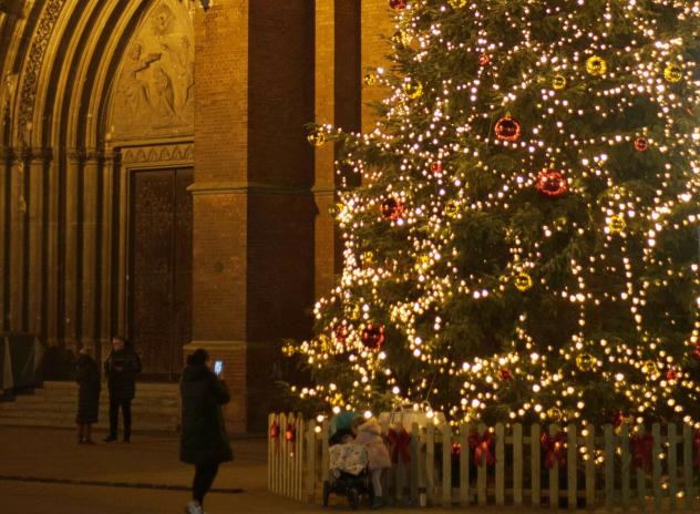 Kirchen Weihnachten Weihnachtsbaum 