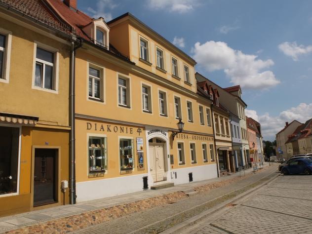 Wohnhaus von A. A. Eckhardt ist Sitz der Diakonie Meißen. © Tomas Gärtner