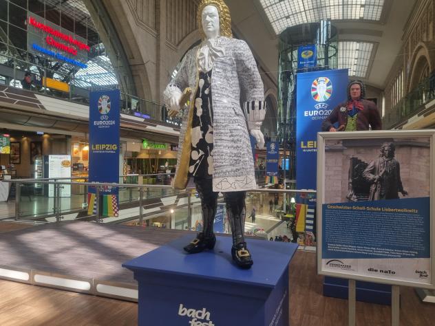 Bachfest Ausstellung Hauptbahnhof Leipzig