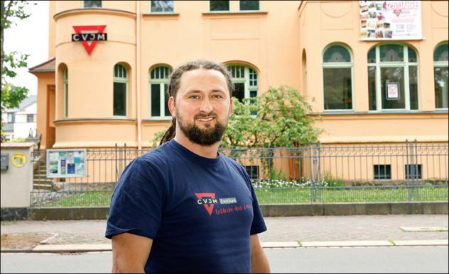 René Markstein, Leiter des CVJM Zwickau, freut sich auf das Fest am 8. Juni ab 14 Uhr. © Markus Pfeifer