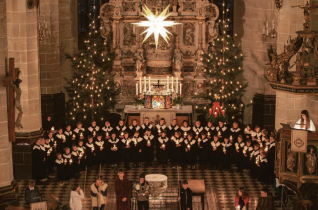 Mehr als 500 Jahre evangelische Liedkultur in den Kirchen. Das Gesangbuch, nachdem sich Chöre und Musiker richten, gibt es seit 1524. © Daniel Förster