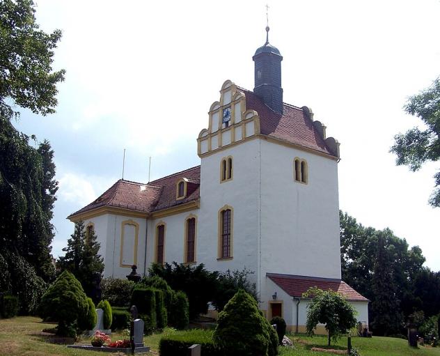 Geöffnet ist am 8. September zwischen 14–17 Uhr auch die Barockkirche Brockwitz bei Coswig und es gibt die Möglichkeit zur Besteigung des markanter Renaissanceturmes