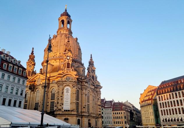 Frauenkirche, Frieensgebet, Bischöfe, Kriegsgedenken