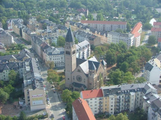 Bund Unterstützung Markuskirche Plauen Denkmäler