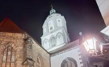 37 Porzellanglocken spielen im Turm der Frauenkirche Meißen. © K. König