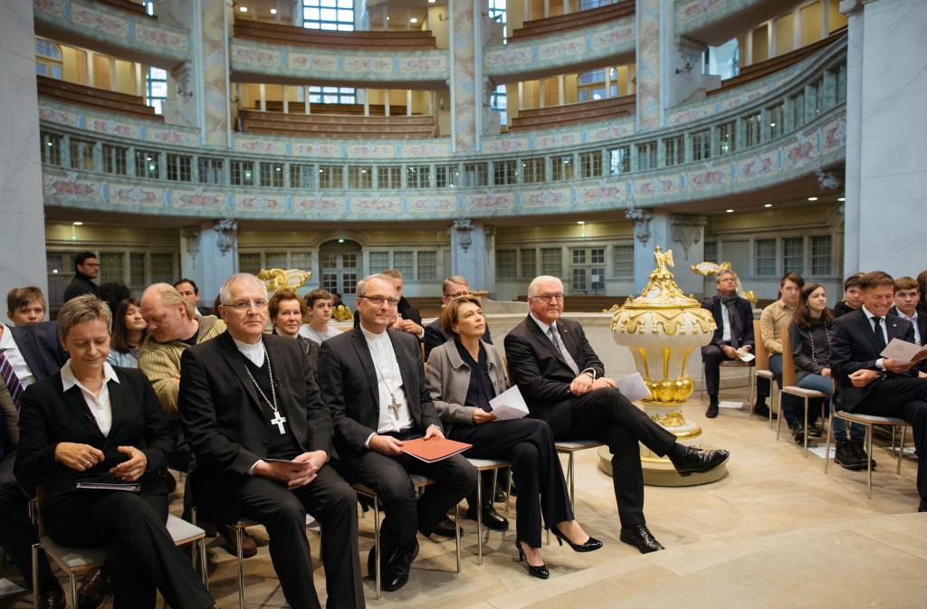 Steinmeier Besucht Dresdner Frauenkirche | DER SONNTAG (Sachsen)