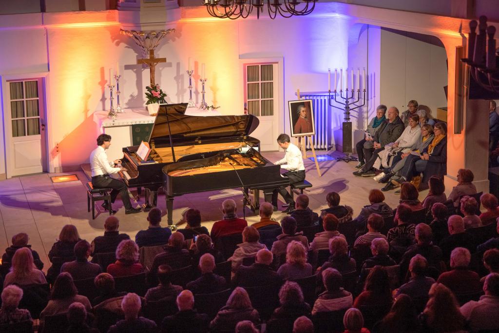 Treue Fangemeinde: Die Lutherkirche in Lichtenstein war zum Konzert voll besetzt. © Matthias Pfeiffer