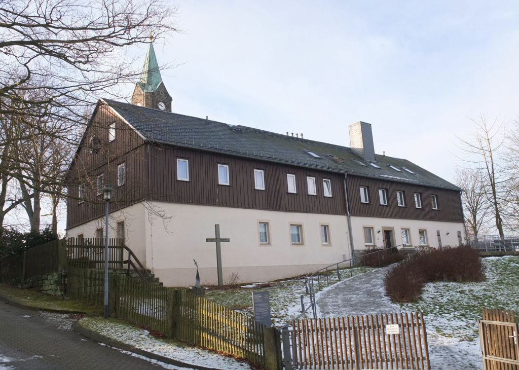 Das 1989 eröffnete Rüstzeitheim »Reimer Mager« in Rosenthal. © Tomas Gärtner