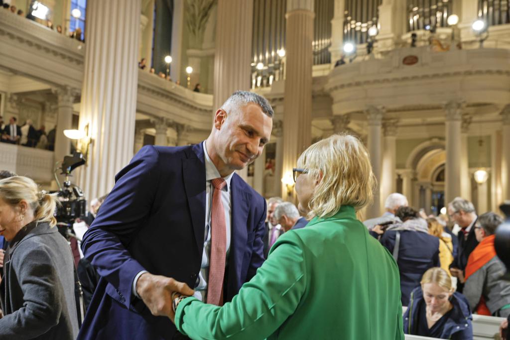 Vitali Klitschko in der Nikolaikirche. © PUNCTUM/S. Hoyer