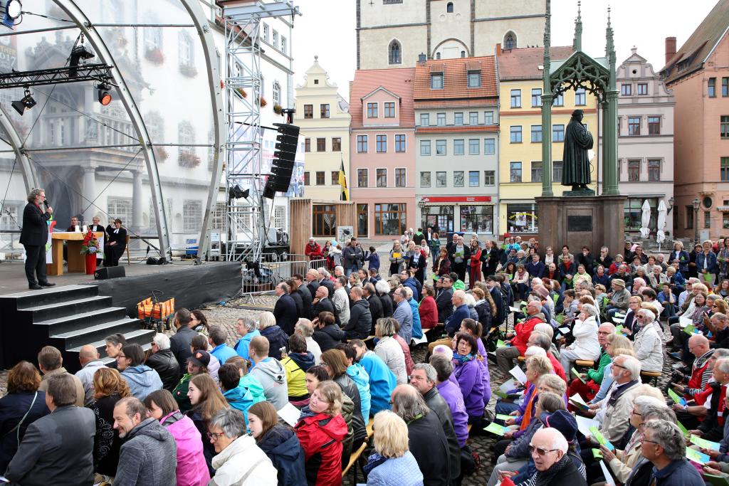 Abschluss-Gottesdienst in Wittenberg © r2017/Cornelia Kirsch