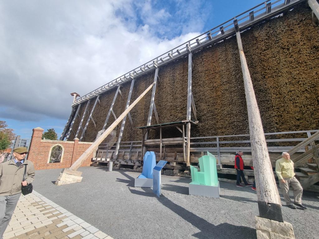 Blick auf das Gradierwerk © Karola Richter