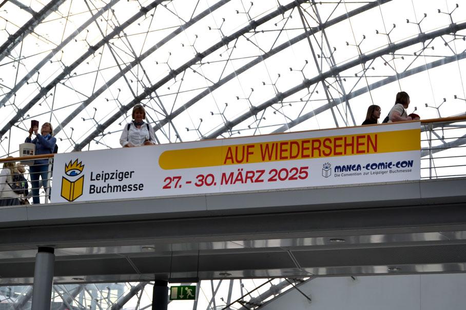 Auch 2025 wird wieder die Buchmesse in Leipzig stattfinden © Karola Richter